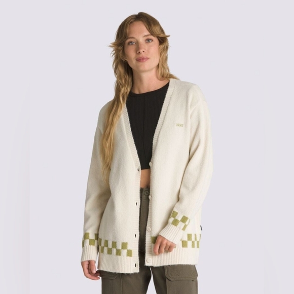 Vans Sweaters - NWOT VANS [XS] LOWCHECK CARDIGAN